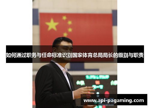 如何通过职务与任命标准识别国家体育总局局长的级别与职责