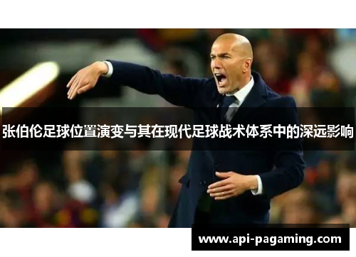 张伯伦足球位置演变与其在现代足球战术体系中的深远影响