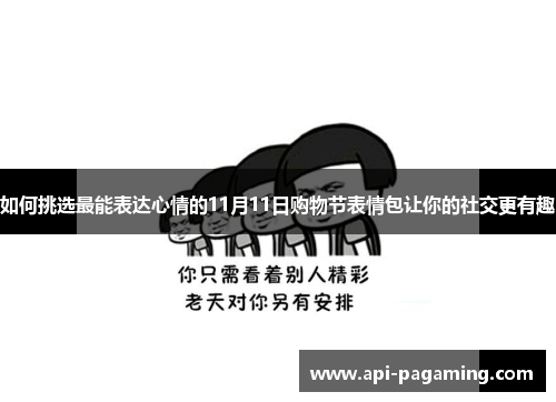 如何挑选最能表达心情的11月11日购物节表情包让你的社交更有趣