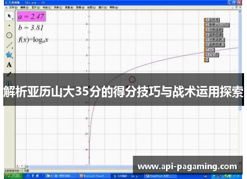 解析亚历山大35分的得分技巧与战术运用探索